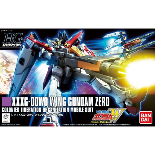 Mobile Suit Gundam Wing Gundam Zero High Grade 1:144 Scale Model Kit